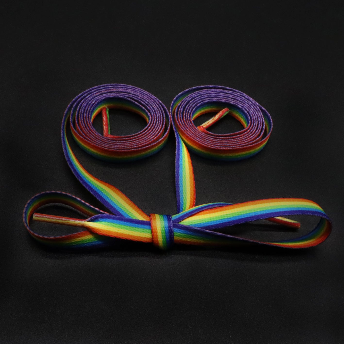 Pride-Schnürsenkel (Rainbow-Style)