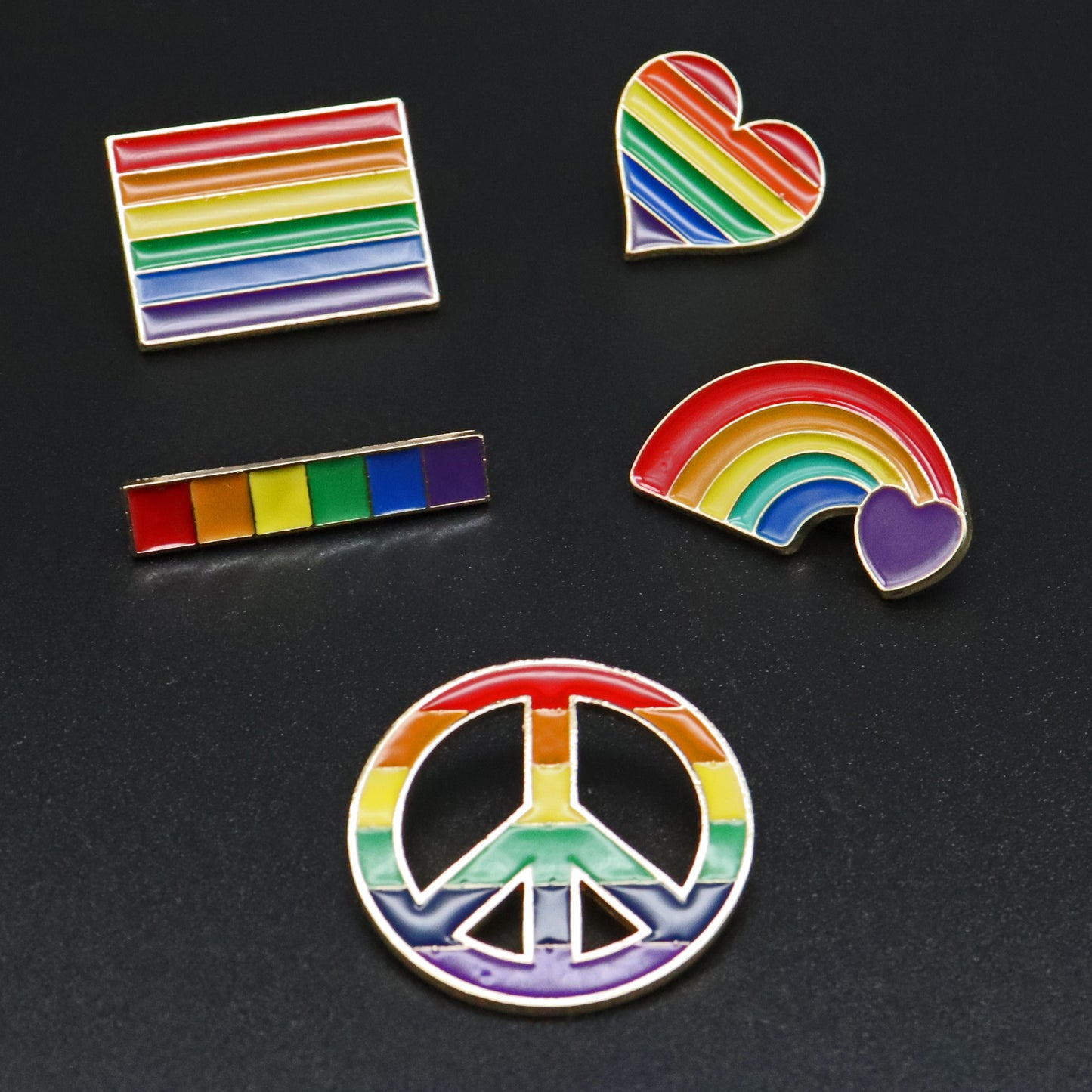 Happy Pride Pins (LGBTQ)