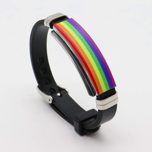 Rainbow-Armband (Edelstahl)