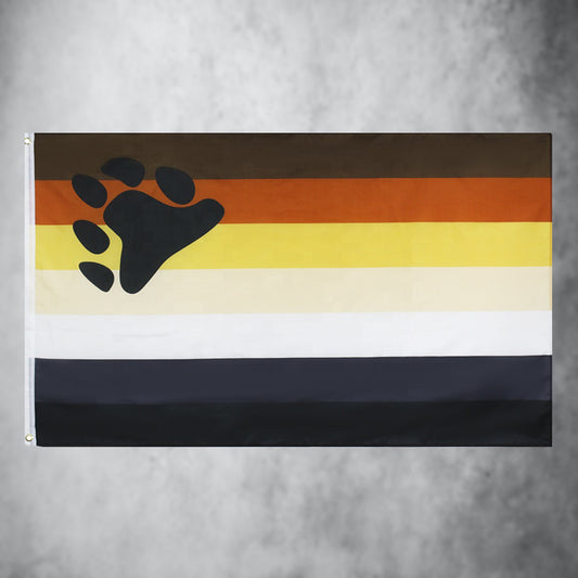 Pride Bärenflagge (90x150 cm)