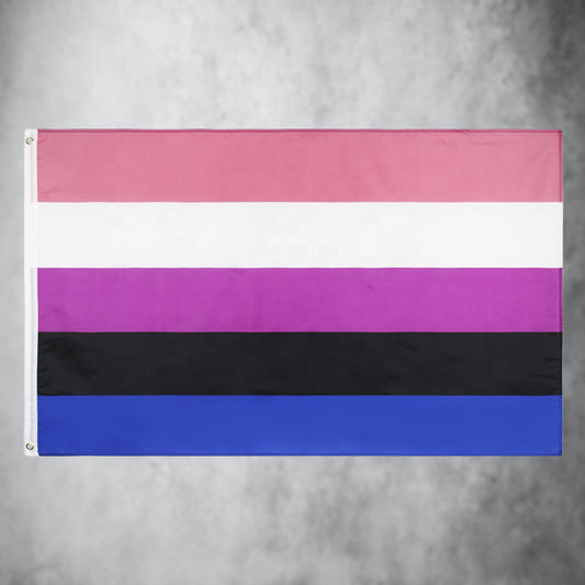 Genderfluid Flagge (90x150 cm)