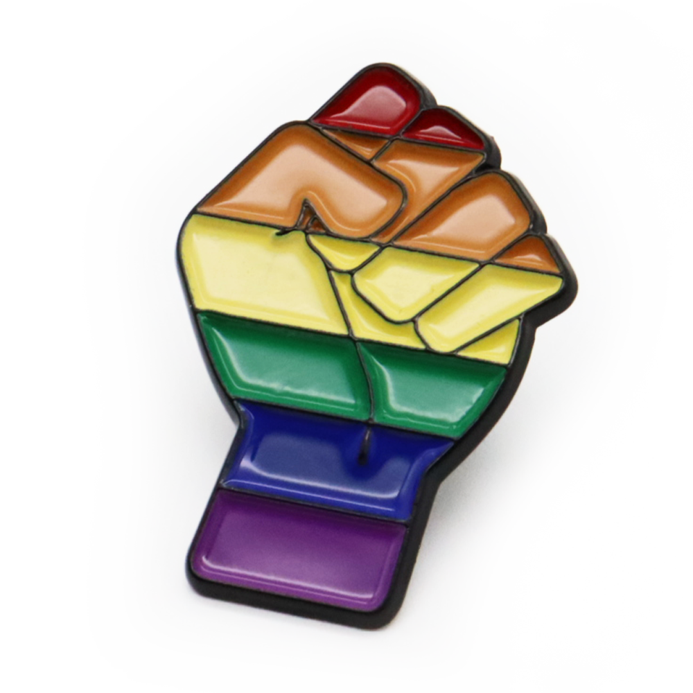 Pride Power Pin (Rainbow)