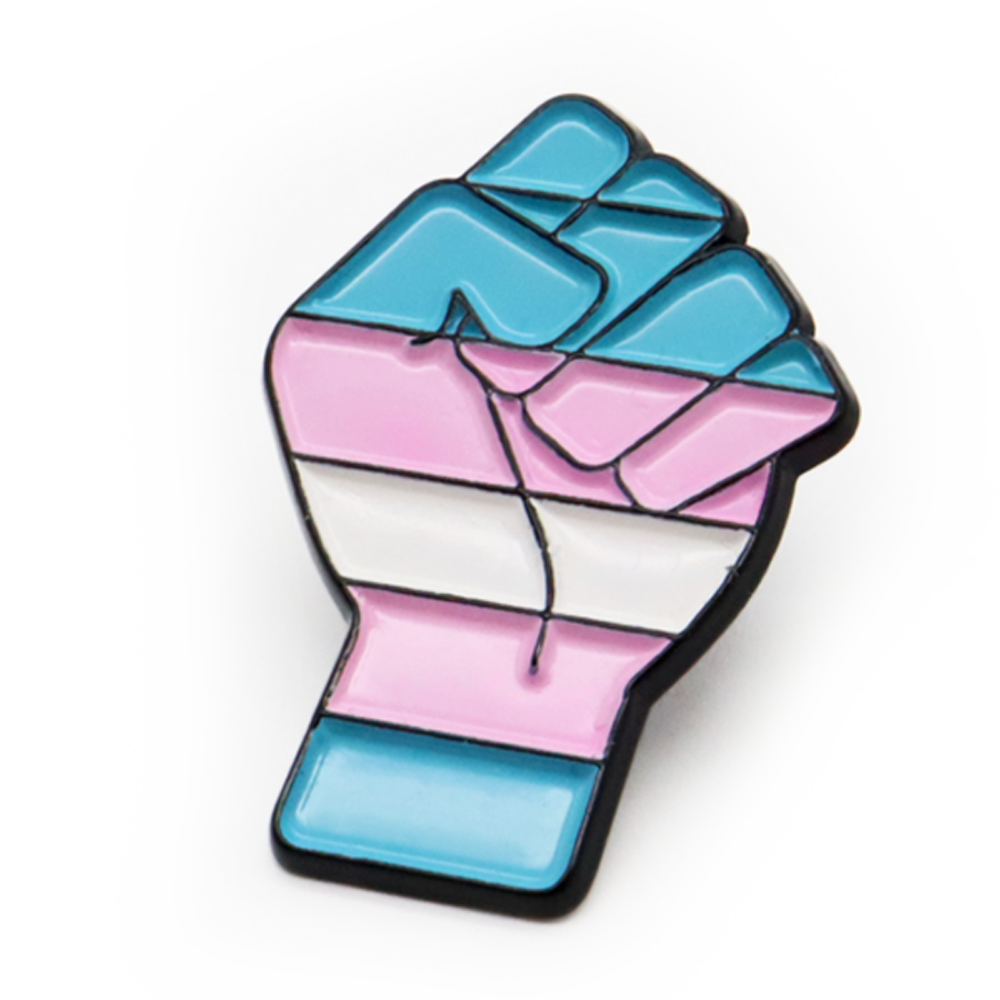 Pride Power Pin (Transgender)