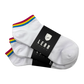 Sneaker-Socken (3er Pack) - Rainbow