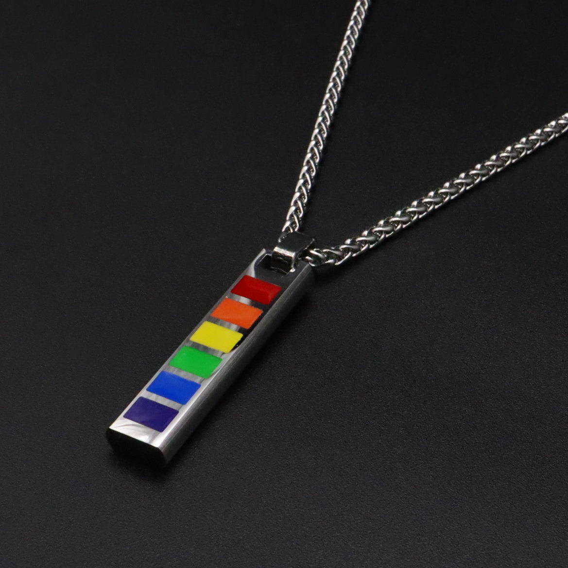 Pride-Kette (Rainbow-Anhänger)