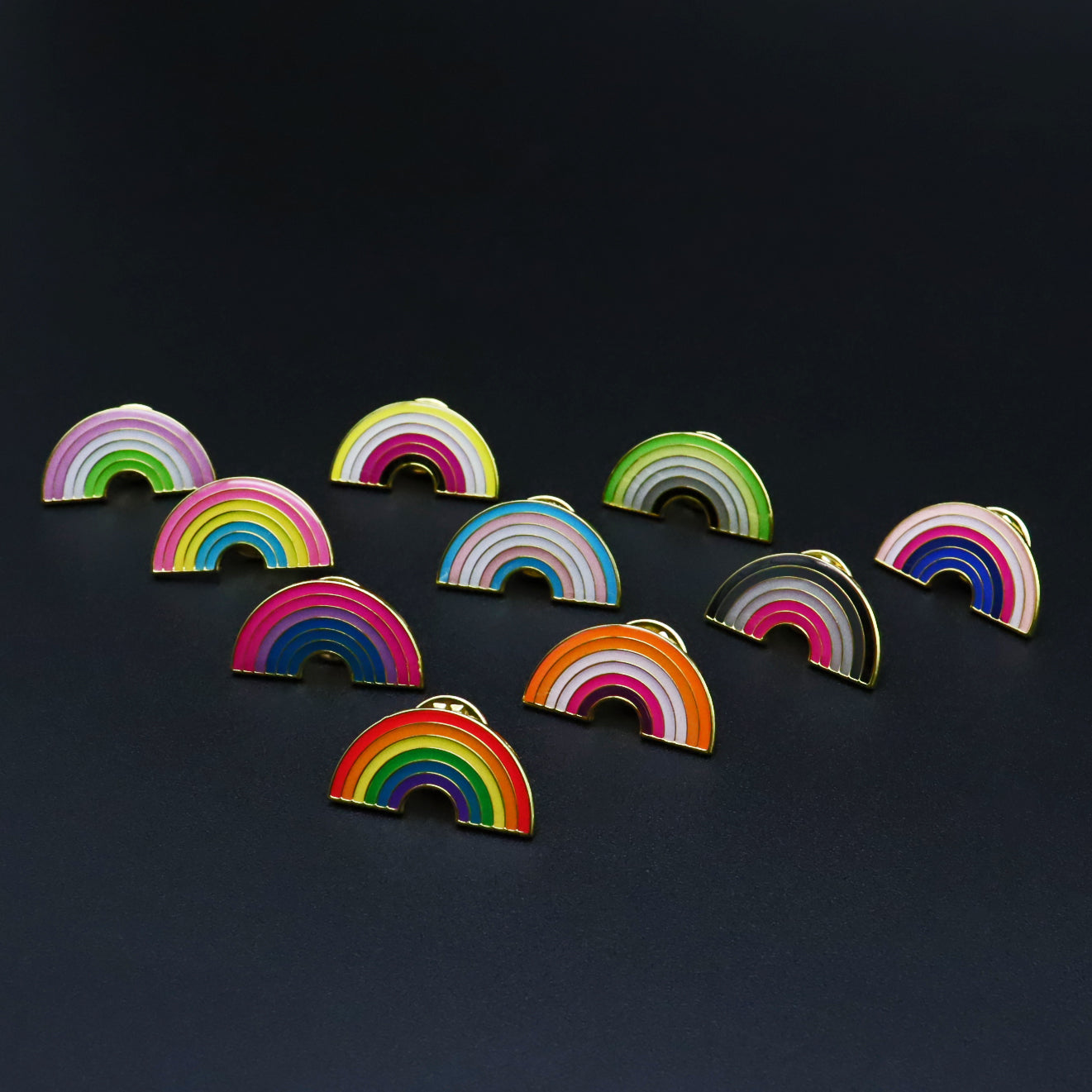 Diversity Rainbow Pins | Large selection of pride pins