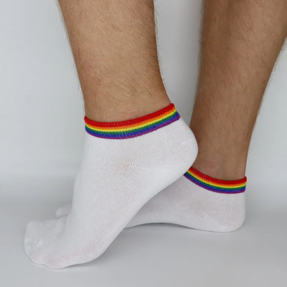 Sneaker-Socken (3er Pack) - Rainbow