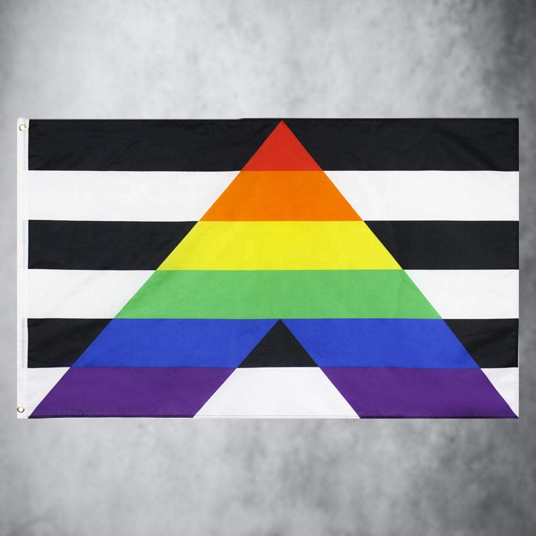 Straight Ally Flagge